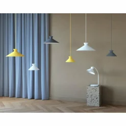 Luminaires Scandinaves-Luminaires Nordlux Suspension Nordlux DIAL Jaune, 1 lumière