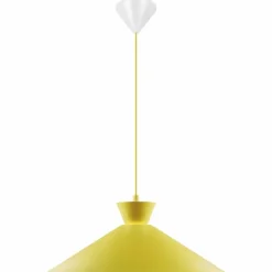 Luminaires Scandinaves-Luminaires Nordlux Suspension Nordlux DIAL Jaune, 1 lumière