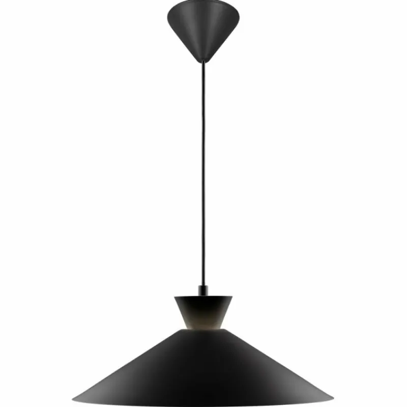 Luminaires Nordlux Suspension Nordlux DIAL Noir, 1 lumière* Suspensions
