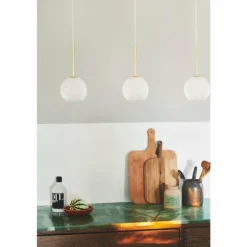 Luminaires Nordlux Suspension Nordlux FRANCA Laiton, 1 lumière