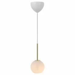 Luminaires Nordlux Suspension Nordlux FRANCA Laiton, 1 lumière