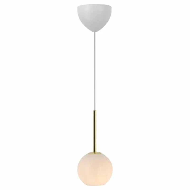 Luminaires Nordlux Suspension Nordlux FRANCA Laiton, 1 lumière