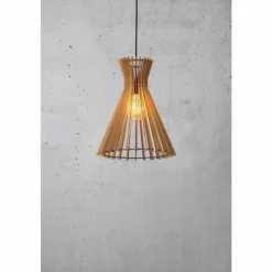 Style Boho-Chic-Luminaires Nordlux Suspension Nordlux GROA Noir, 1 lumière