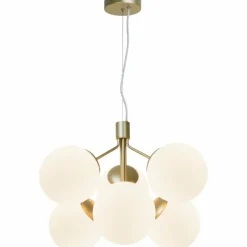 Luminaires Nordlux Suspension Nordlux IVONA Laiton, 6 lumières