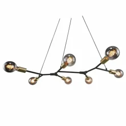 Luminaires Nordlux Suspension Nordlux JOSEFINE Noir, 7 lumières* Suspensions
