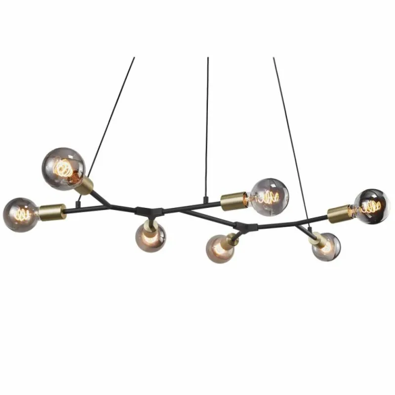 Luminaires Nordlux Suspension Nordlux JOSEFINE Noir, 7 lumières* Suspensions