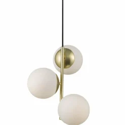 Luminaires Nordlux Suspension Nordlux LILLY Laiton, 3 lumières