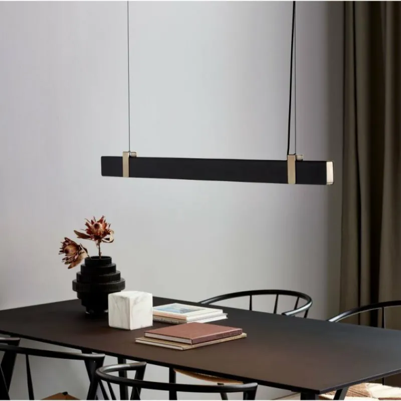Luminaires Nordlux Suspension Nordlux LILT LED Noir, 1 lumière* Suspensions