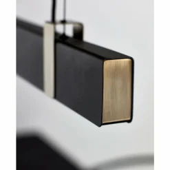 Luminaires Nordlux Suspension Nordlux LILT LED Noir, 1 lumière* Suspensions