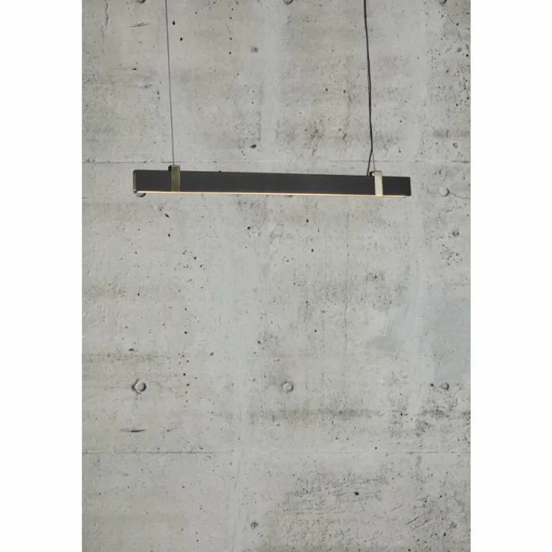 Luminaires Nordlux Suspension Nordlux LILT LED Noir, 1 lumière* Suspensions