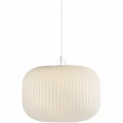 Luminaires Nordlux Suspension Nordlux MILFORD Blanc, 1 lumière