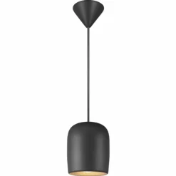 Luminaires Scandinaves-Luminaires Nordlux Suspension Nordlux NOTTI Noir, 1 lumière