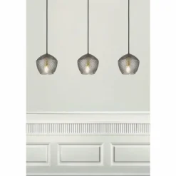 Suspension Verre Fumé-Luminaires Nordlux Suspension Nordlux ORBIFORM Transparent, 1 lumière