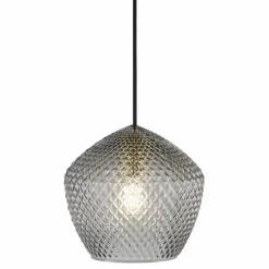 Suspension Verre Fumé-Luminaires Nordlux Suspension Nordlux ORBIFORM Transparent, 1 lumière