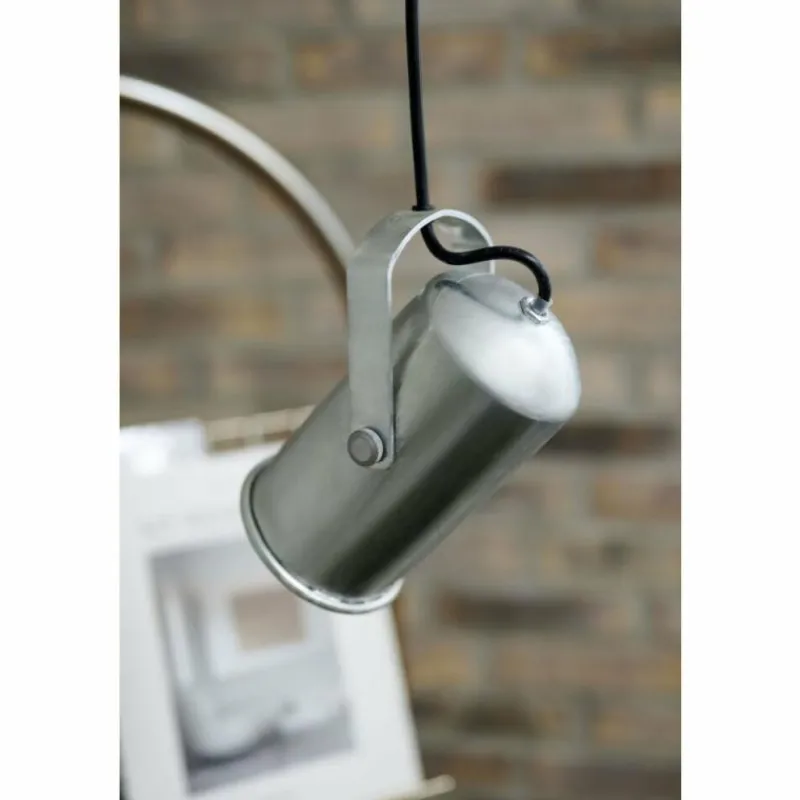 Luminaires Scandinaves-Luminaires Nordlux Suspension Nordlux PORTER Argenté, 1 lumière