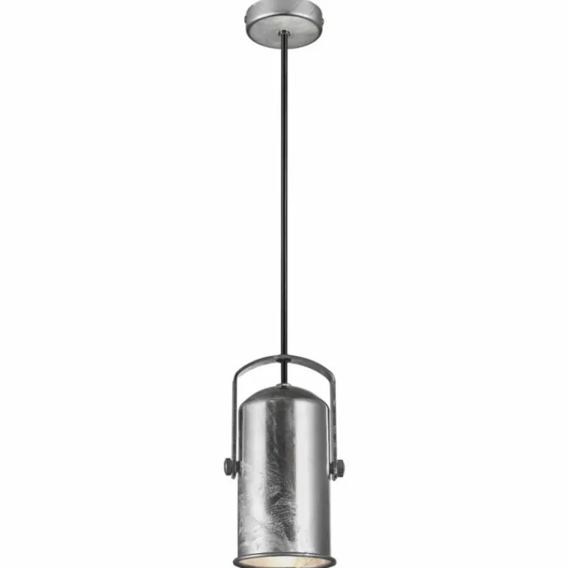 Luminaires Scandinaves-Luminaires Nordlux Suspension Nordlux PORTER Argenté, 1 lumière