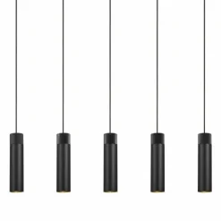 Luminaires Nordlux Suspension Nordlux TILO Noir, 5 lumières* Suspensions