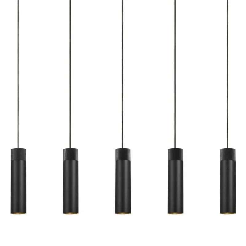 Luminaires Nordlux Suspension Nordlux TILO Noir, 5 lumières* Suspensions