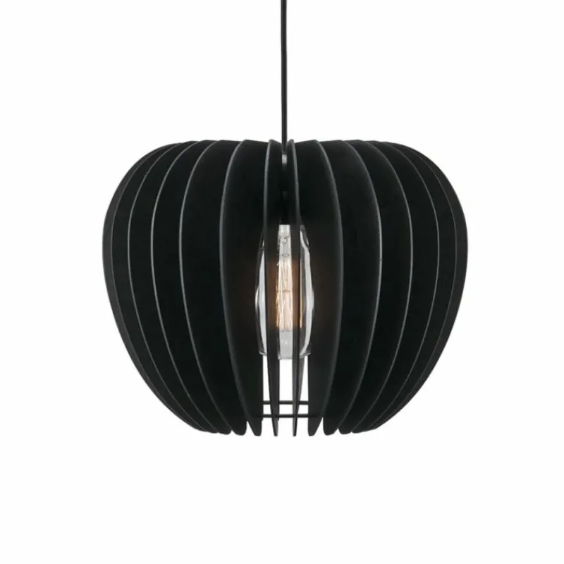 Luminaires Scandinaves-Luminaires Nordlux Suspension Nordlux TRIBECA Noir, 1 lumière