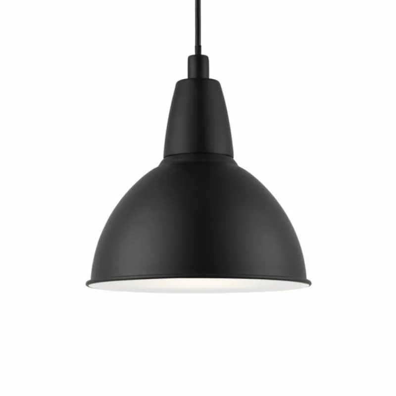 Luminaires Scandinaves-Luminaires Nordlux Suspension Nordlux TRUDE Noir, 1 lumière