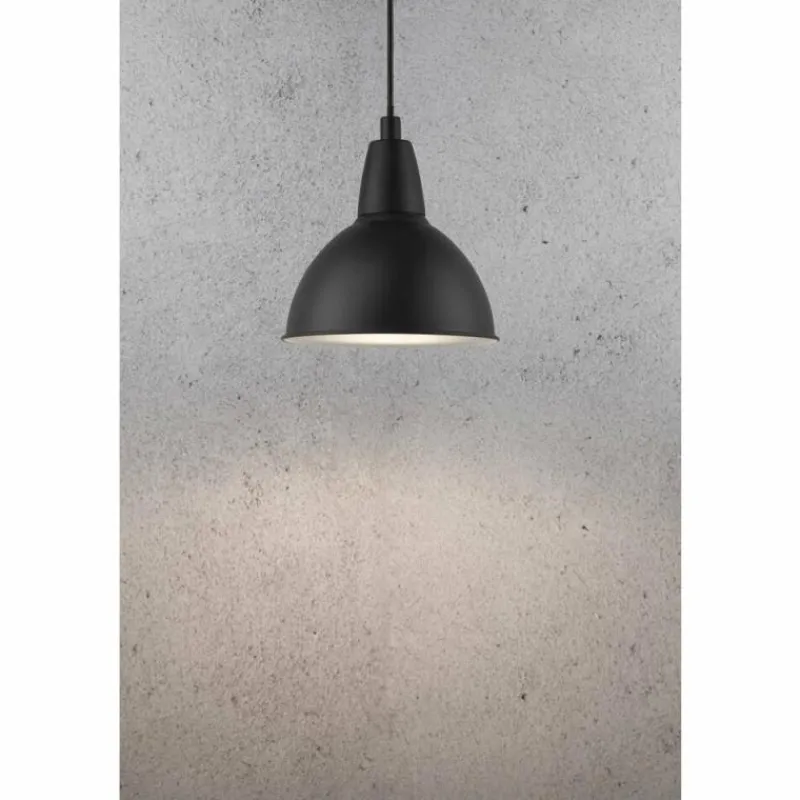 Luminaires Scandinaves-Luminaires Nordlux Suspension Nordlux TRUDE Noir, 1 lumière