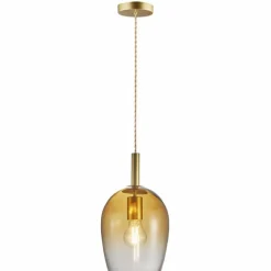 Luminaires Nordlux Suspension Nordlux UMA Laiton, 1 lumière