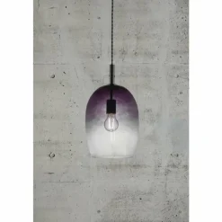 Suspension Verre Fumé-Luminaires Nordlux Suspension Nordlux UMA Noir, 1 lumière