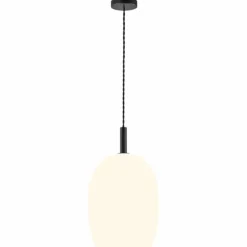 Luminaires Nordlux Suspension Nordlux UMA Noir, 1 lumière
