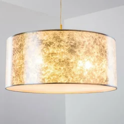 Lampes En Tissu-hofstein Suspension Norrfors Nickel mat, 3 lumières