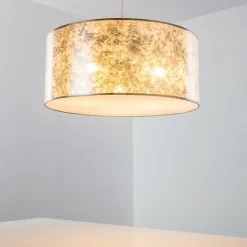 Lampes En Tissu-hofstein Suspension Norrfors Nickel mat, 3 lumières