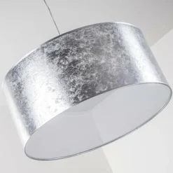 Lampes En Tissu-hofstein Suspension Norrfors Nickel mat, 3 lumières