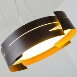 hofstein Suspension Novara Brun, 3 lumières