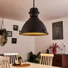 Lampes Industrielles-hofstein Suspension Ogho Noir, 1 lumière
