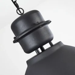 Lampes Industrielles-hofstein Suspension Ogho Noir, 1 lumière