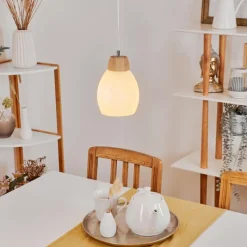 Luminaires Scandinaves-hofstein Suspension Ombucta Écru, 1 lumière