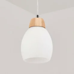 Luminaires Scandinaves-hofstein Suspension Ombucta Écru, 1 lumière