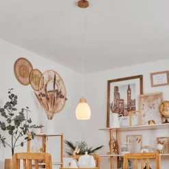 Luminaires Scandinaves-hofstein Suspension Ombucta Écru, 1 lumière