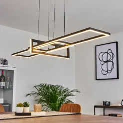 hofstein Suspension Omega LED Noir, 1 lumière
