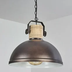 Lampes Industrielles-hofstein Suspension Orny Anthracite, 1 lumière
