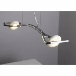 Luminaires Osram Suspension Osram Slingshot LED Chrome, 2 lumières* Éclairage Led