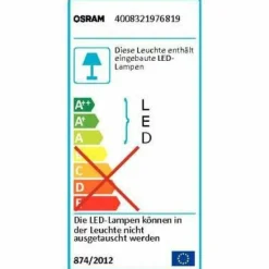 Luminaires Osram Suspension Osram Slingshot LED Chrome, 2 lumières* Éclairage Led