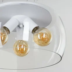 hofstein Suspension Palibatz Blanc, 3 lumières