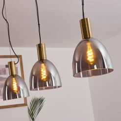 hofstein Suspension Panuhe Laiton, 3 lumières