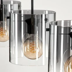 hofstein Suspension Parane Clair, Fumé, 3 lumières