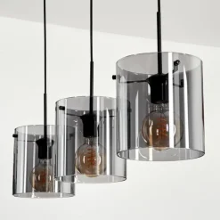 hofstein Suspension Parane Fumé, 3 lumières
