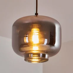 hofstein Suspension Patterson Noir, 1 lumière