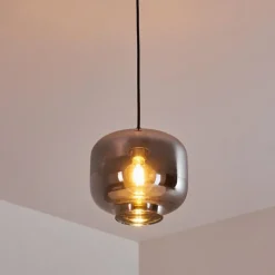 hofstein Suspension Patterson Noir, 1 lumière