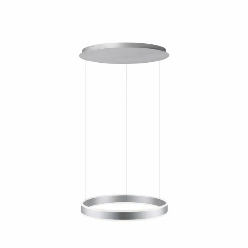 Luminaires Paul Neuhaus Suspension Paul Neuhaus ARINA LED Acier inoxydable, 2 lumières, Détecteur de mouvement* Éclairage Led