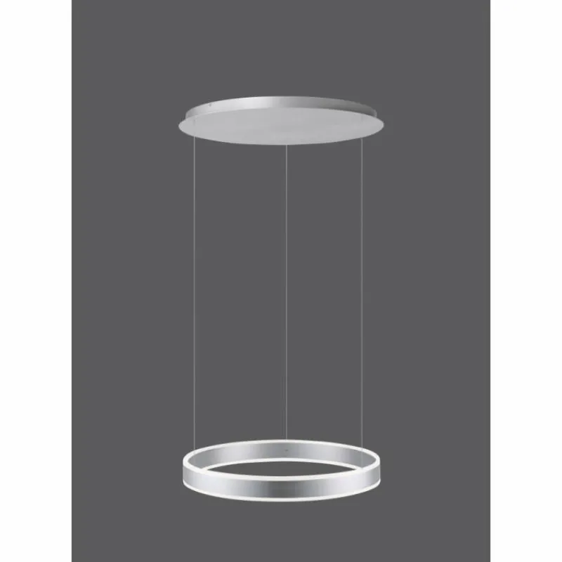 Luminaires Paul Neuhaus Suspension Paul Neuhaus ARINA LED Acier inoxydable, 2 lumières, Détecteur de mouvement* Éclairage Led