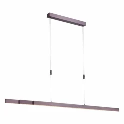 Luminaires Scandinaves-Luminaires Paul Neuhaus Suspension Paul Neuhaus ADRIANA LED Brun, 3 lumières